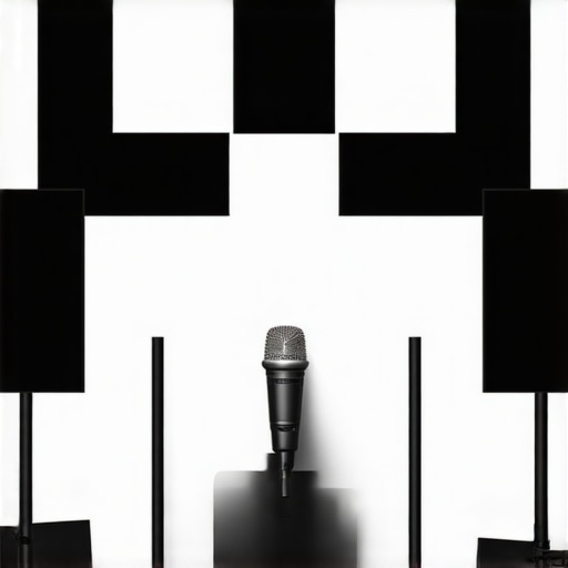 Advanced Acoustic Calibration Setup Home theater calibration with microphone and acoustic treatments