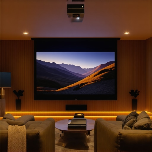 Top Projectors & Screens for Immersive Home Cinema Setup in 2024