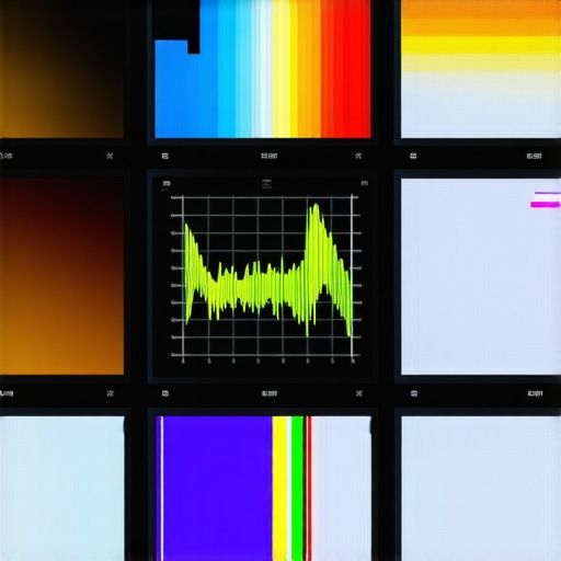 Expert Calibration in Action Technician calibrating a home theater projector and sound system