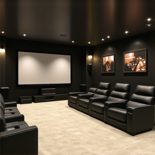 A perfect home cinema with balanced sound and clear projection
