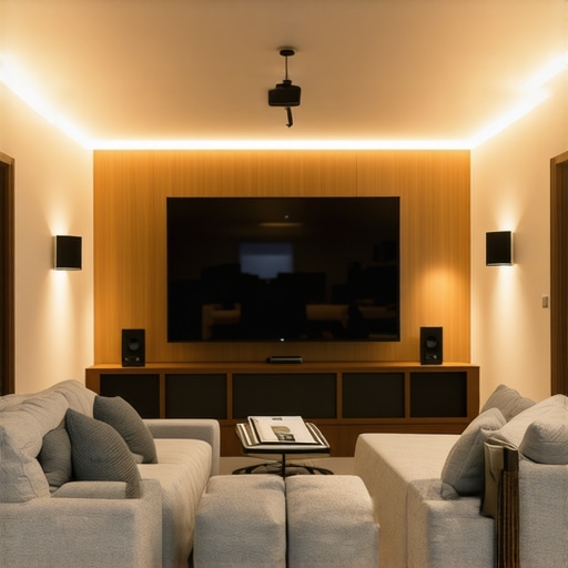 The Best Seating Layout for a Narrow Home Theater Room