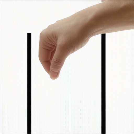 3 moves to remove wrinkles from manual pull-down screens