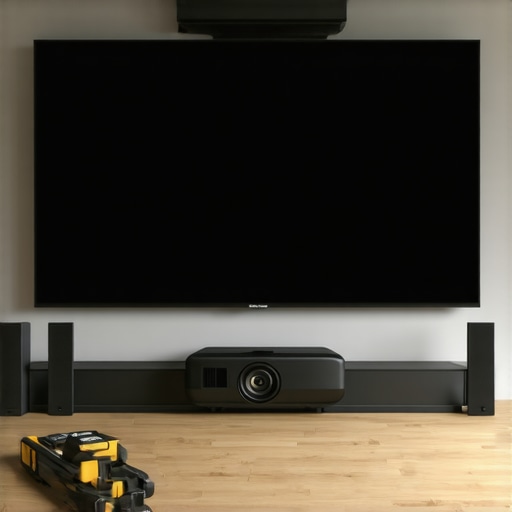 4 moves to get a perfectly rectangular projector image