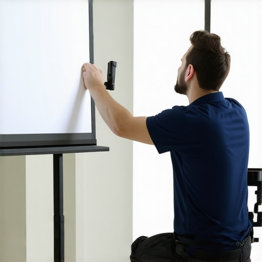 How to Fix a Projector Screen That Is Pulling Away From the Frame