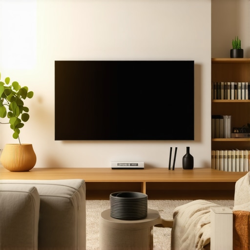 How to Hide Your Projector in a Living Room Setup