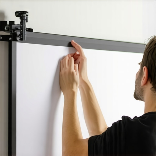 How to Tighten the Frame of Your Fixed Projector Screen