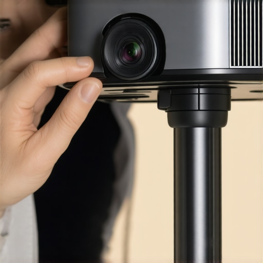 How to fix a projector image that keeps sliding out of focus
