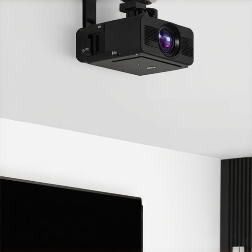 How to mount a projector without drilling massive holes