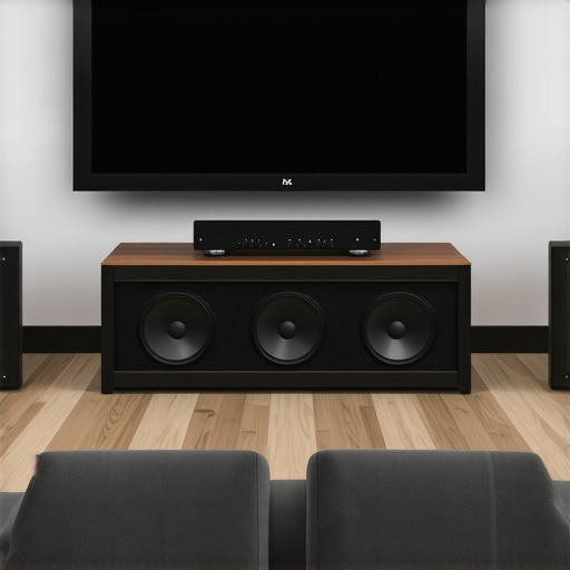 Diagram showing ideal subwoofer placement spots in a home theater room for optimal bass levels
