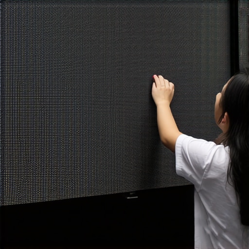 The Best Way to Clean a Woven Acoustically Transparent Screen