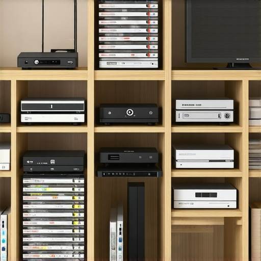 The Best Way to Organize a 10-Component Media Cabinet