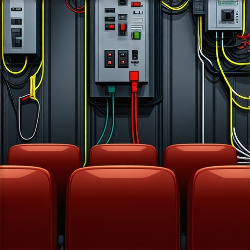 The Best Way to Route Power to a Row of Theater Seats