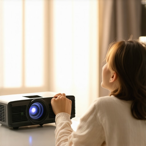 Why your projector image looks washed out during the day