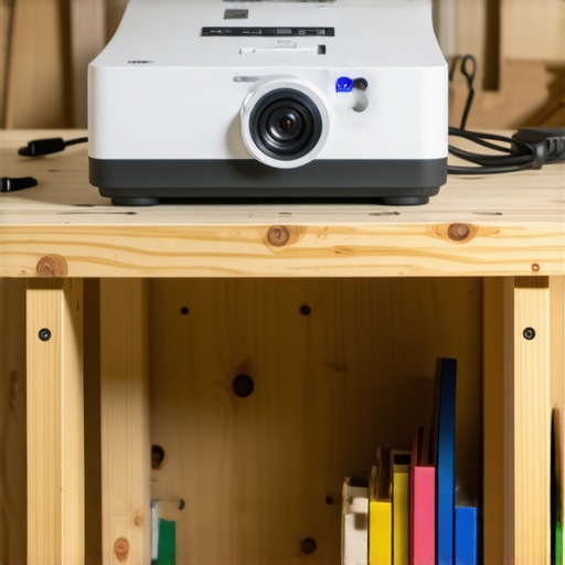 How to Build a Custom Shelf for a Heavy Ultra-Short Throw Projector