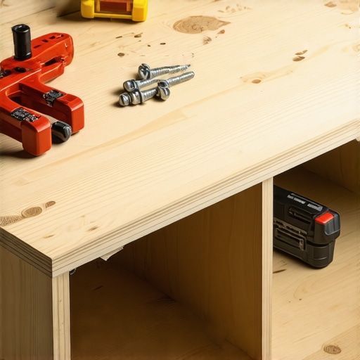 How to Fix the Sag in Your Media Console Top from Heavy Gear