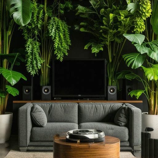 How to Hide Your Surround Speakers in Plain Sight with Fake Plants