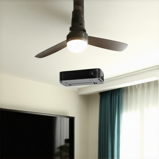 How to Mount a Projector in a Room with a Ceiling Fan