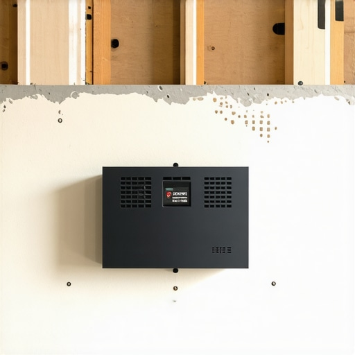 How to hide a receiver behind a wall without it overheating