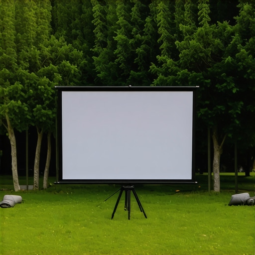 How to stop your projector screen from blowing in the wind