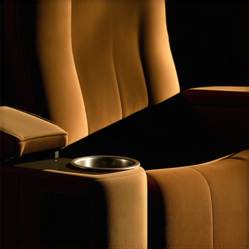 How to stop your theater seat cup holders from getting sticky