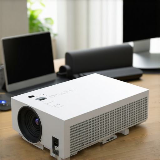 How to update a projector's firmware without a computer