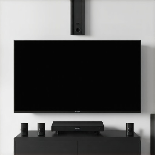 Mounting a Center Channel Above the Screen Without It Falling