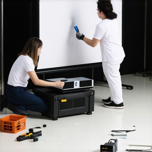 The Best Way to Clean a Motorized Projector Screen Motor