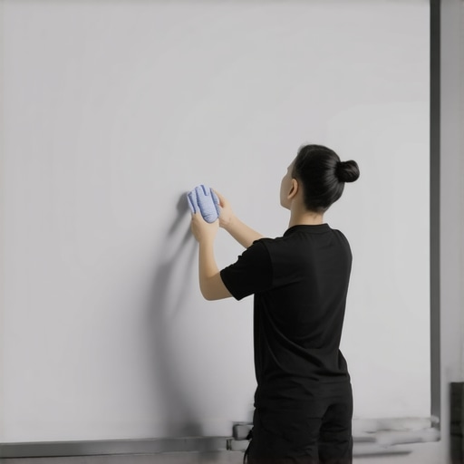 The best way to clean a grey projection screen