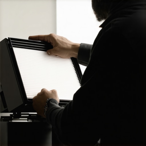 The easiest way to clean a laser projector air filter