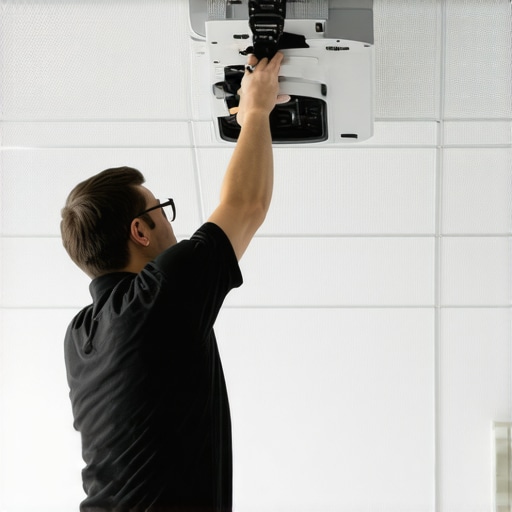The move to fix a rattling projector ceiling mount