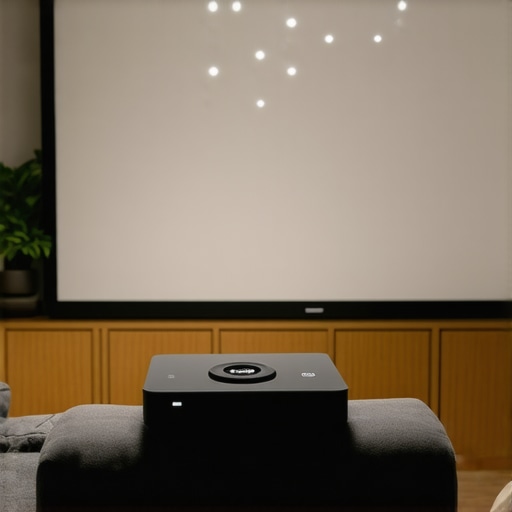 Why your projector image has small white dots