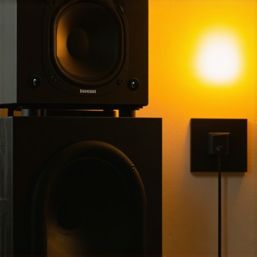 Why your subwoofer makes a popping sound when you turn on the lights