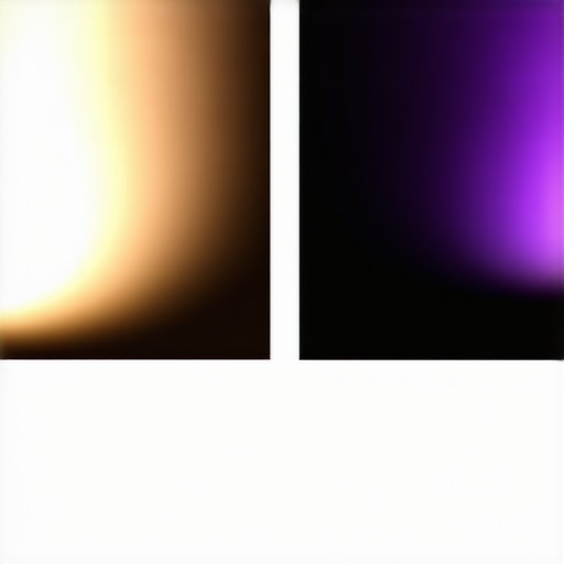 Demonstration of how high screen gain causes uneven brightness in a home theater