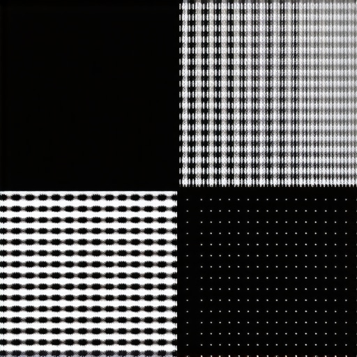 Comparison of native pixels and keystone distorted pixels on a projector screen