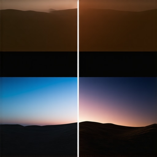 A comparison showing the difference in image sharpness between digital keystone correction and physical projector alignment.
