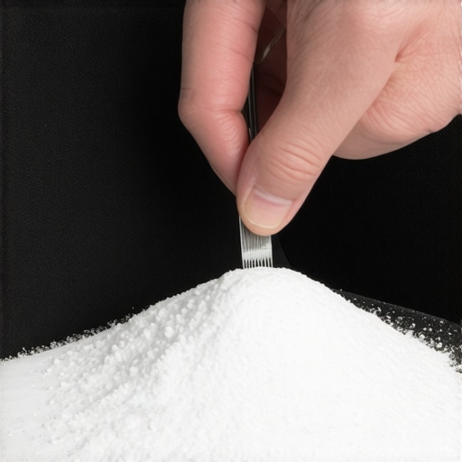 Close-up of harvesting matching fibers from a velvet theater chair for a seamless patch repair.