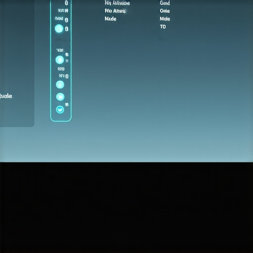 Close-up of a projector's configuration menu displaying High Altitude Mode.