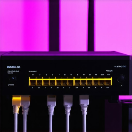 Hardwired ethernet connections behind a home theater AV receiver and network router