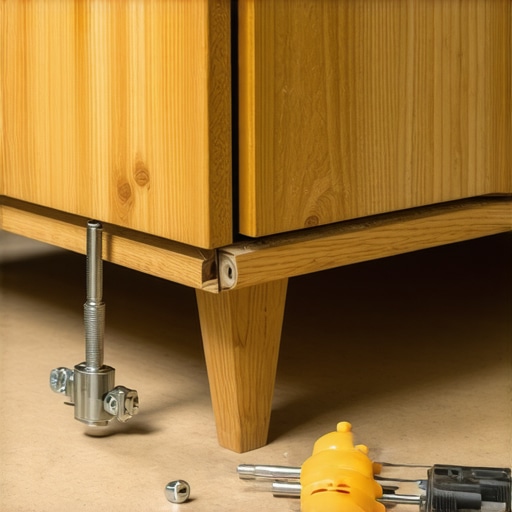 How to Repair a Broken Leg on a Heavy Media Console