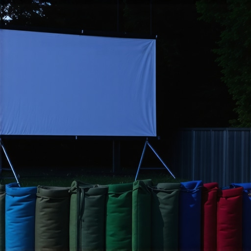 How to Stop Your Projector Screen from Fluttering in the Wind
