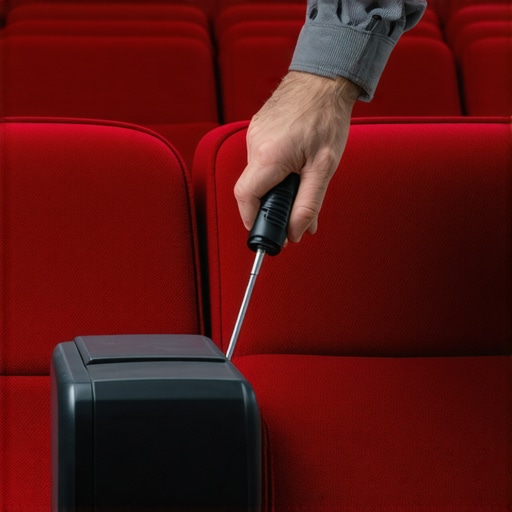 How to Tighten a Loose Armrest on a Theater Chair