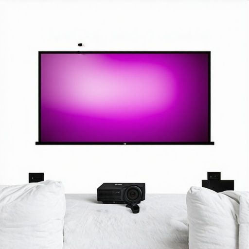 How to calibrate your projector for a room with white walls