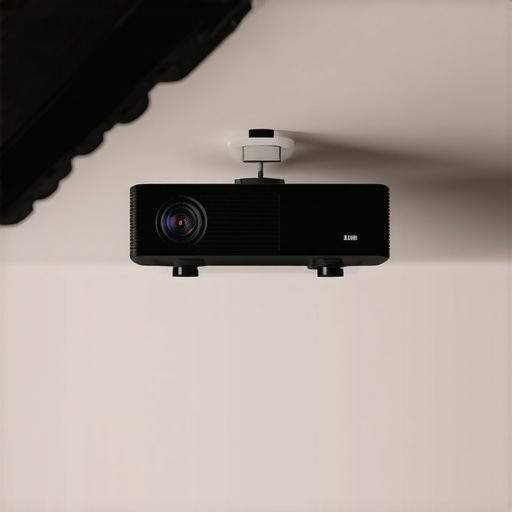 How to mount a heavy projector on a sloped attic ceiling