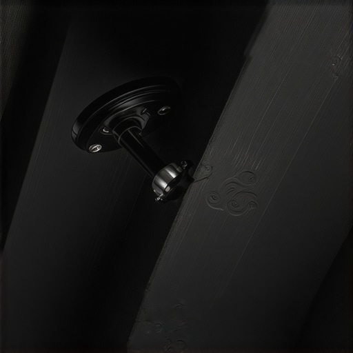 Vaulted ceiling projector adapter on a sloped surface.