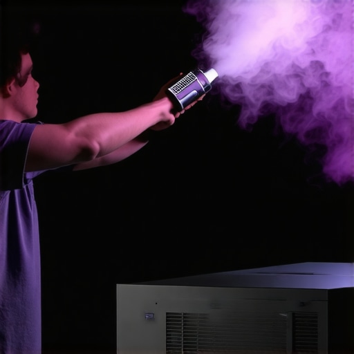 Cleaning dust from a home theater projector