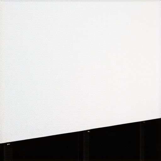Close up of a fixed frame home theater screen being properly tensioned to ensure a flat image surface.