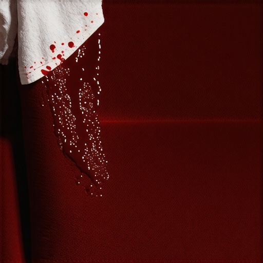 Removing Wine Stains from Velvet Theater Seats