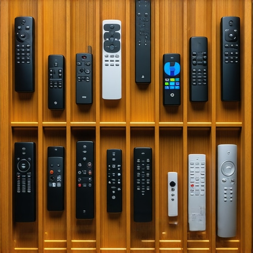 The best way to organize 20 different theater remote controls