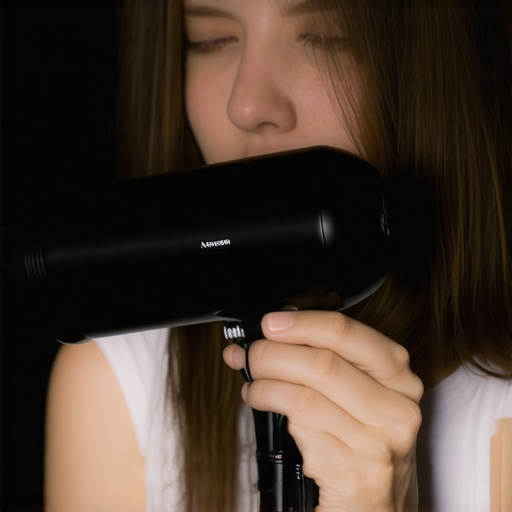 Using a hairdryer to warm a stuck projector zoom lens to loosen internal lubricant.
