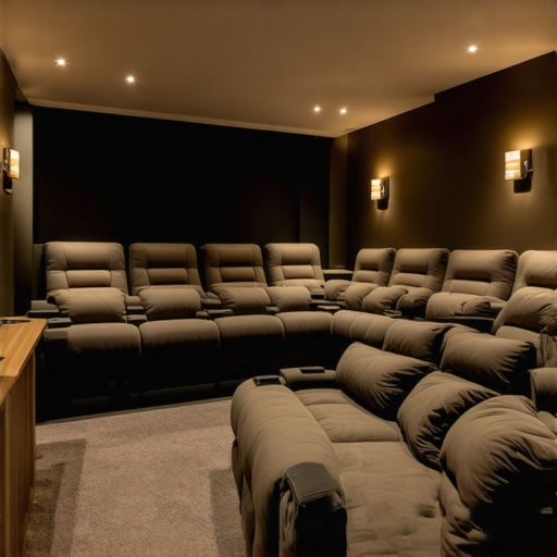 Why Modular Theater Seating is Better for Small Basements